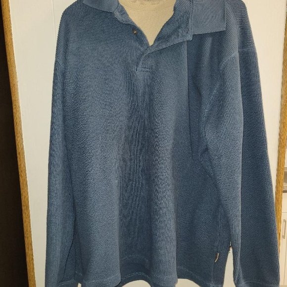 3 XL long sleeve shirts. 2 red, 1 blue. - Picture 7 of 7